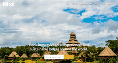 Desktop Screenshot of lokaltravel.com