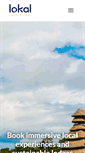 Mobile Screenshot of lokaltravel.com